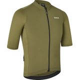 GripGrab - RIDE Fietsshirt Korte Mouwen Zomer Wielrenshirt Cycling Jersey - Olijf Groen - Heren