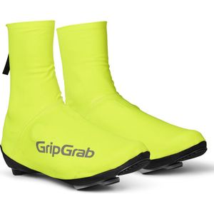 GripGrab - PACR Overschoenen - Waterdicht - Geel Hi-Vis - Polyester met PU-coating