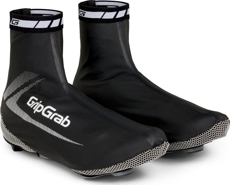 GripGrab - RaceAqua - Waterdichte Fietsoverschoenen - Zwart - Unisex