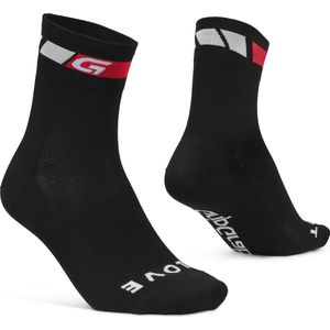 GripGrab - Classic Regular Cut - Fietssokken - Zwart - 1 Paar Coolmax