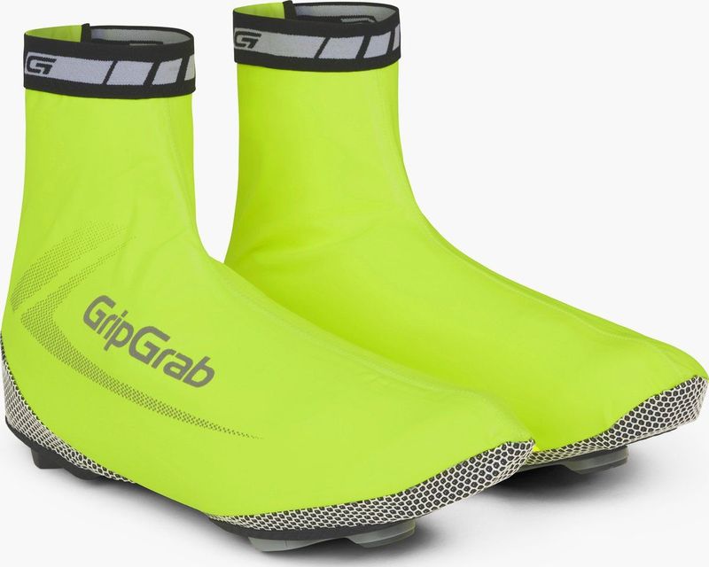 GripGrab Unisex - Volwassen Overtrækssko Raceaqua overschoenen Racefiets, Geel Hi-Vis, S (38/39) EU