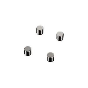 Naga magneet voor glasborden, cilinder, 4 stuks
