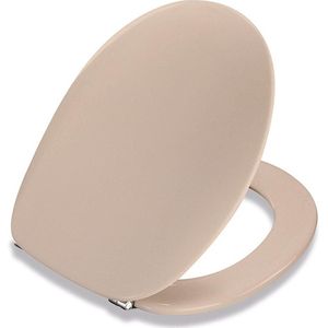 Pressalit - 2000 Closetzitting - Beige - Duroplast - RVS Scharnieren