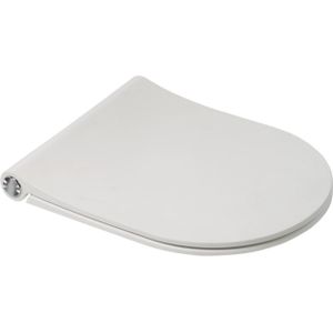 Closet zitting plieger kansas by pressalit slim compact met lift-off en softclose mat wit