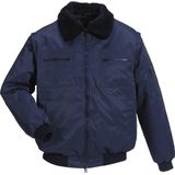 Mascot - 00520-620 - Pilotenjas - Marine - Waterafstotend, Afneembare Bontkraag, OEKO-TEX® STANDARD 100