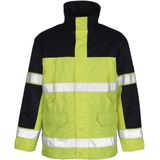 Mascot - Safe Image Parka - Hi-Vis Geel/Marine - Ademend, Wind- en Waterdicht - MASCOTEX®