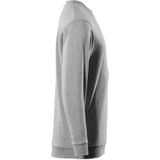 Mascot - Crossover Sweatshirt - Grijs-Gemêleerd - Gekamd Katoen