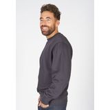 Mascot - Crossover Sweatshirt - Grijs-Gemêleerd - Gekamd Katoen