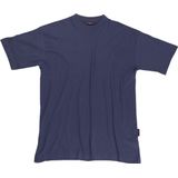 Mascot - Crossover T-shirt - Marine - Gekamd Katoen - Ronde Hals - Ruime Pasvorm