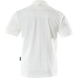 Mascot Crossover Poloshirt - Wit - 60% Katoen/40% Polyester - Borstzak