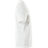 Mascot Crossover Poloshirt - Wit - 60% Katoen/40% Polyester - Borstzak