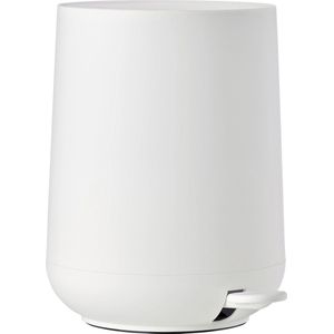 Zone Denmark Nova Pedaalemmer Dia. 5 liter White prullenbak ABS kunststof badkamer keuken toilet wit