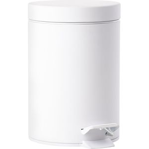 Prullenbak - Zwart - Kunststof - 30 Liter