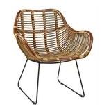 Stoel Villa Collection Sokna Nature Rattan