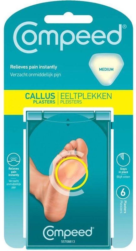 Pleisters - Compeed - Eeltknobbels - Medisch Hulpmiddel - 24 Uur Bescherming
