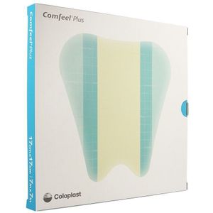 Comfeel Plus - Hydrocolloïde Verband - Voor Weinig Tot Matig Exsuderende Wonden - Bacterie- en Waterbestendig