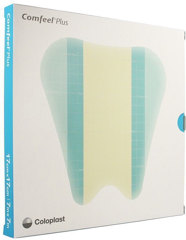 Comfeel Plus - Hydrocolloïde Verband - Voor Weinig Tot Matig Exsuderende Wonden - Bacterie- en Waterbestendig