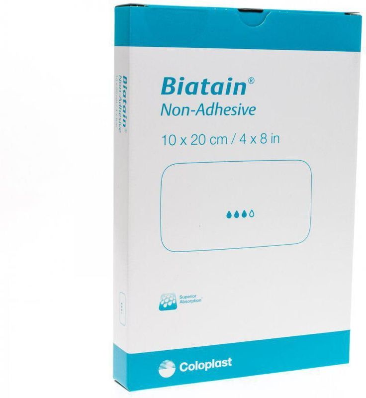 Biatain - Gaaskompres - Wit - 10x10 cm - Absorberend