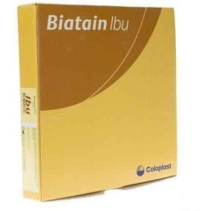 Biatain-ibu Verband N/adh + ibuprof. 15x15,0 5 34115  -  Coloplast