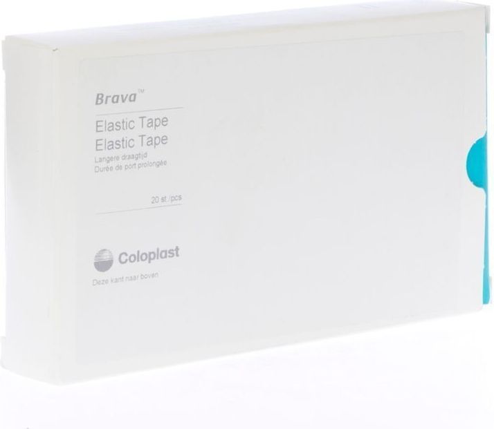 BravaTM - Elastic Tape - Bandage - Elasticiteit - Huidplaat Bevestiging