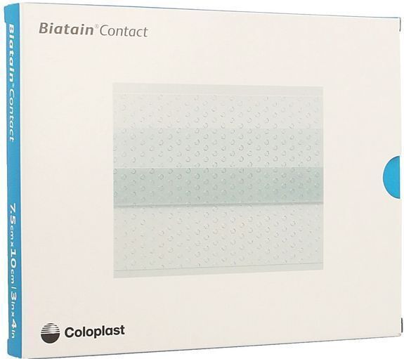 Biatain - Contact - Wondcontactlaag - 7,5x10cm - 5 Stuks