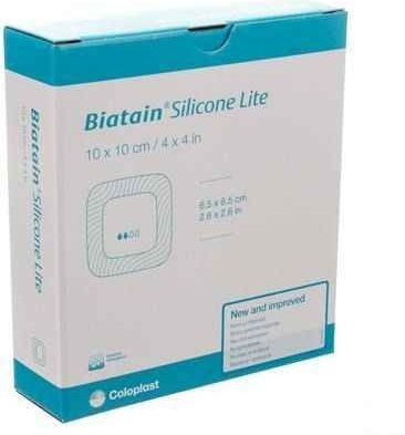 Biatain - Silicone Lite - Gaaskompressen - 10x10cm - 10 Stuks