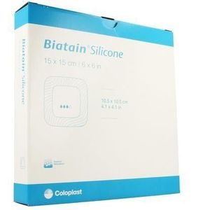 Biatain Silicone 15x15cm 5 stuks