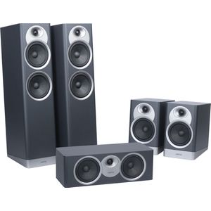Jamo S7-25HCS home cinema-systeem 5.0 kanalen 200 W Fjord Blue - Black Friday