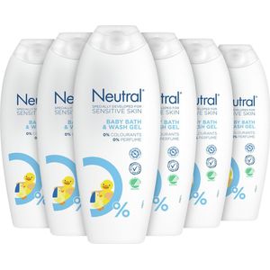Neutral Baby Wasgel - Parfumvrij - 6 x 250 ml