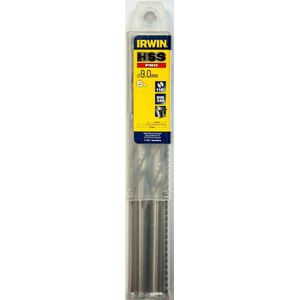 Irwin HSS PRO Metaalboor (lang) 118° 9.0MM 5PCS - 10502496