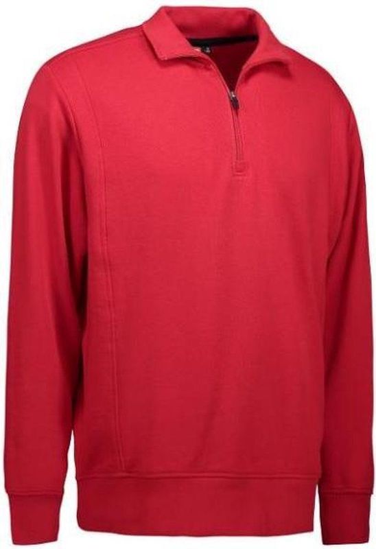 ID Identity - Sweatshirt - Zip - Grijs - Katoen