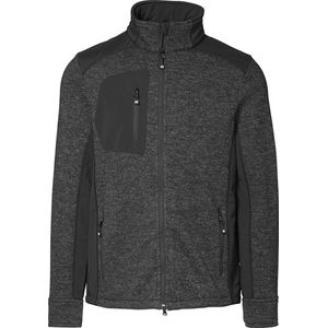 Pro Wear - ID 0850 - Cardigan - Anthracite Melange - Fleece
