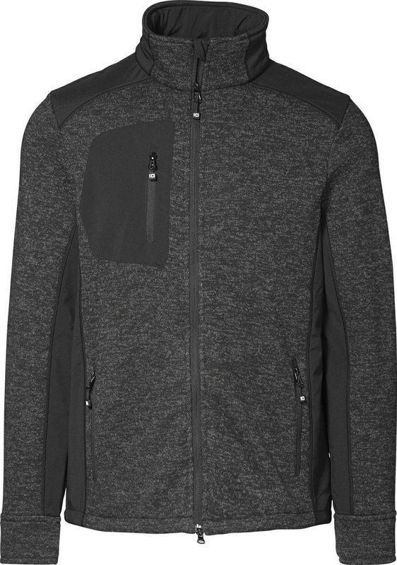 Pro Wear - ID 0850 - Cardigan - Anthracite Melange - Fleece
