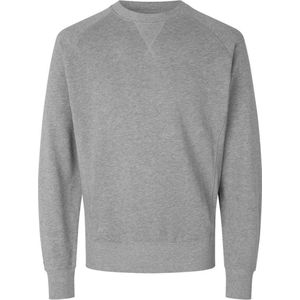 Pro Wear - ID 0613 - Sweatshirt - Grey Melange - Unbrushed Inner Fabric