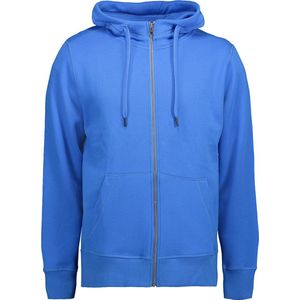 ID Hoodie Core Vest met Rits Heren Blauw