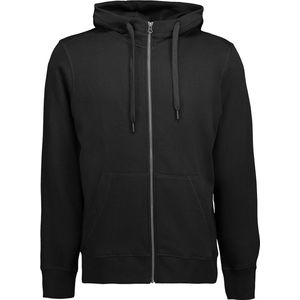 ID Hoodie Core Vest met Rits Heren Zwart