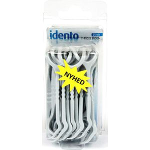 Idento Floss Y - Floss Hook (grå)  25 stk.