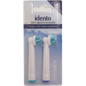 Idento Zachte Borstelkoppen 2 st