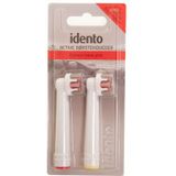 Idento - Tandenborstelhoofden - Actief - 2 Pack