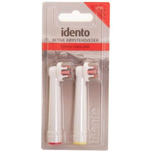 Idento - Tandenborstelhoofden - Actief - 2 Pack