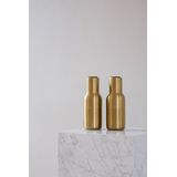 Audo Copenhagen Bottle Grinder Peper- En Zoutmolen Hunting Green/Beige Walnoot