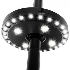 Nor-Tec parasolverlichting 3 functies LED - tuin - parasol - zomer - zon - verlichting - buiten.