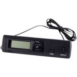 nor-tec - Autothermometer - Zwart - Digitale Thermometer