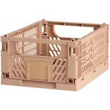 Opbergboxen - Zand - Opvouwbaar - 2 Stuks - 3,3 L