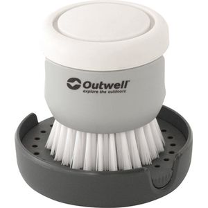Borstel met zeep dispenser