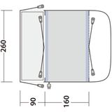 Outwell Newburg 160 Air Drive-Away Awning