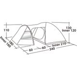 Easy Camp Tent Blazar 300 3-persoons Rustiekgroen