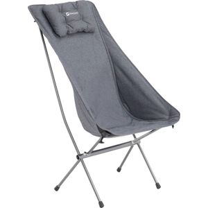 Outwell - Tryfan - Campingstoel - Grijs - Lichtgewicht - Hoog Rugleuning