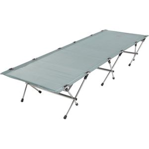 Ligbed Ebru aluminium antraciet met armleuning - verstelbaar