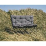 Outwell - Fremont Lake - Loungebank - Grijs - Gepoedercoat Staal - 2x120 kg